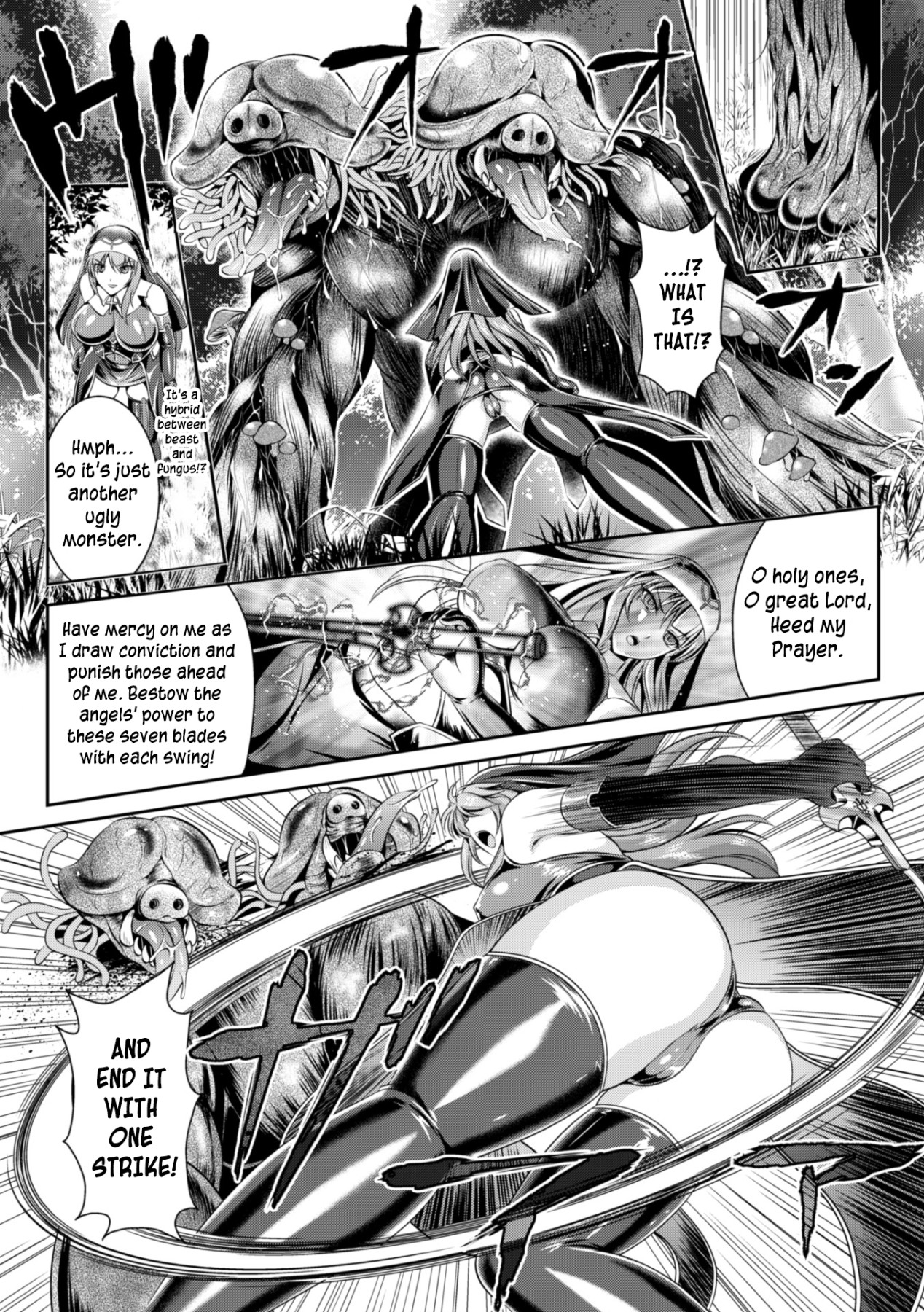 Hentai Manga Comic-Liese's destiny: Punishment Of Lust On The Slime Prison Ch.1-3-Read-15